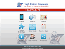 Tablet Screenshot of hughcotton.com